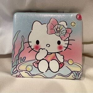 Sanrio Hello Kitty Pastel Mermaid Mirror Pocket Mirror Makeup Cosmetic NEW
